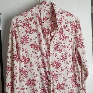 Cotton Floral Sleepshirt